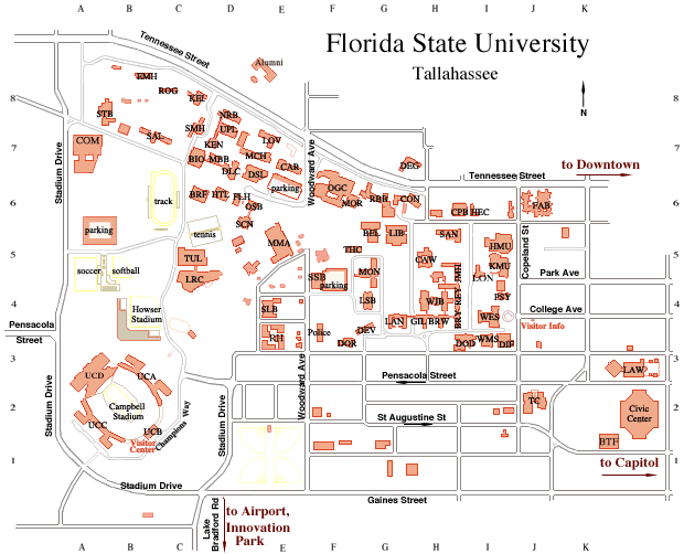 [Clickable FSU Campus Map]