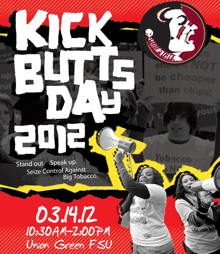 Kick Butts Day 2012 poster
