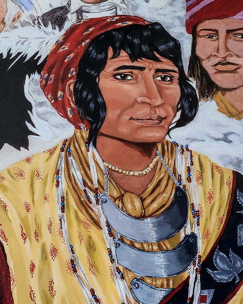 Painting of Osceola
