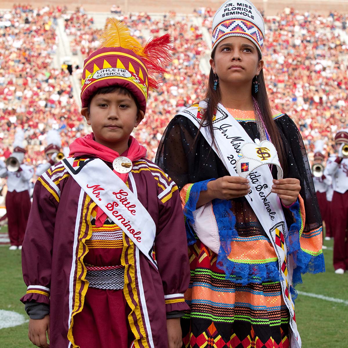 Little Mr. Seminole and Jr. Miss Florida Seminole